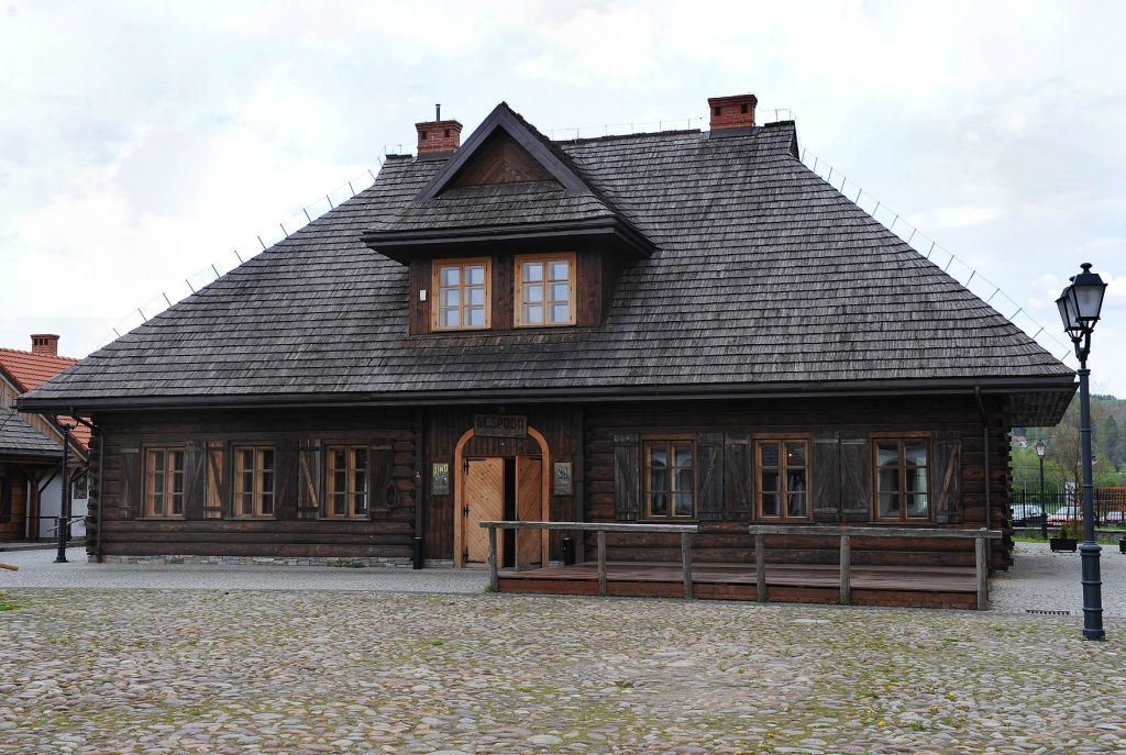 karczma miasteczko galicyjskie Nowy Sącz karczma w miasteczku galicyjskim w Nowym Sączu Twój Sącz