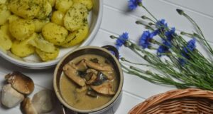 APETYCZNA BABECZKA: Gulasz ze schabowego i grzybów leśnych