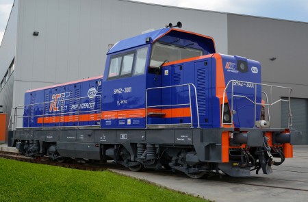 Zmodernizowana lokomotywa SM42