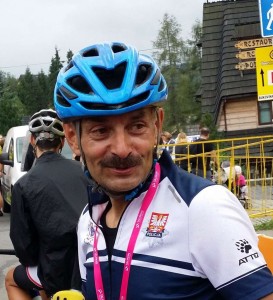 Dariusz Bulanda na Tour de Pologne.