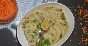 APETYCZNA BABECZKA: Pierogi z soczewicą i kiszoną kapustą