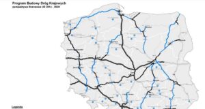 program budowy dróg krajowych mapa