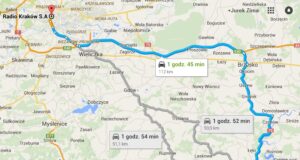 Test Radia Kraków: Którędy szybciej z Sącza do Krakowa?