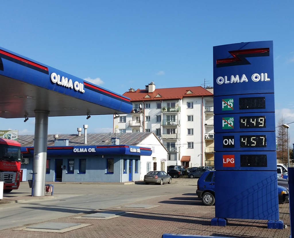 Olma Oil Nowy Sącz stacje paliw w Nowym Sączu
