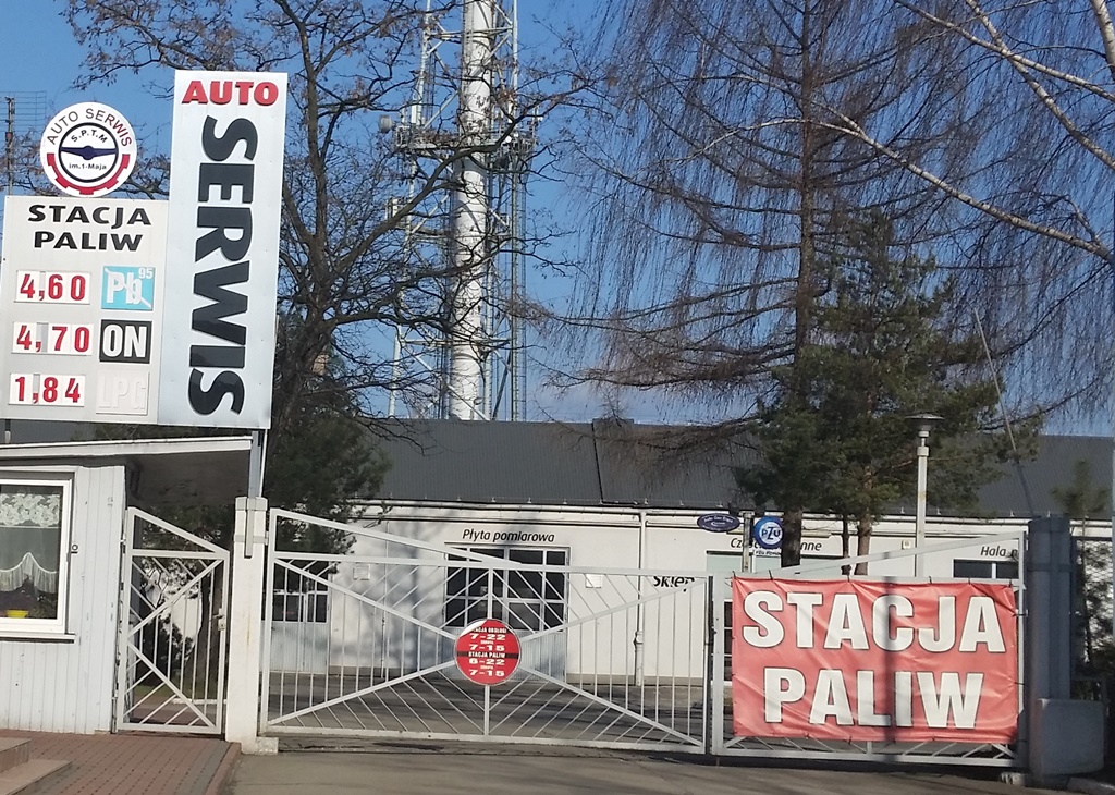 SPTM Nowy Sącz stacje paliw w Nowym Sączu