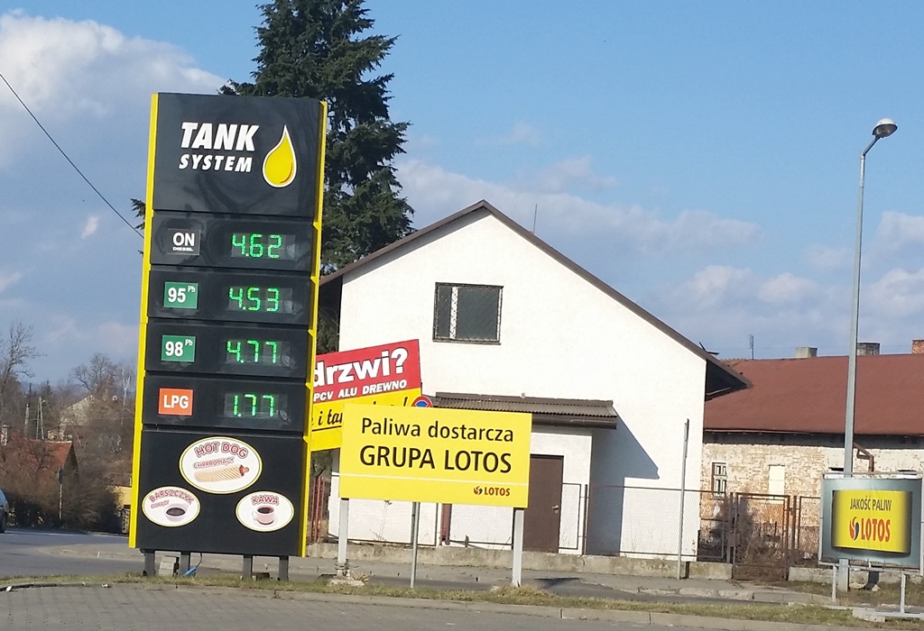 Tank System Nowy Sącz stacje paliw w Nowym Sączu