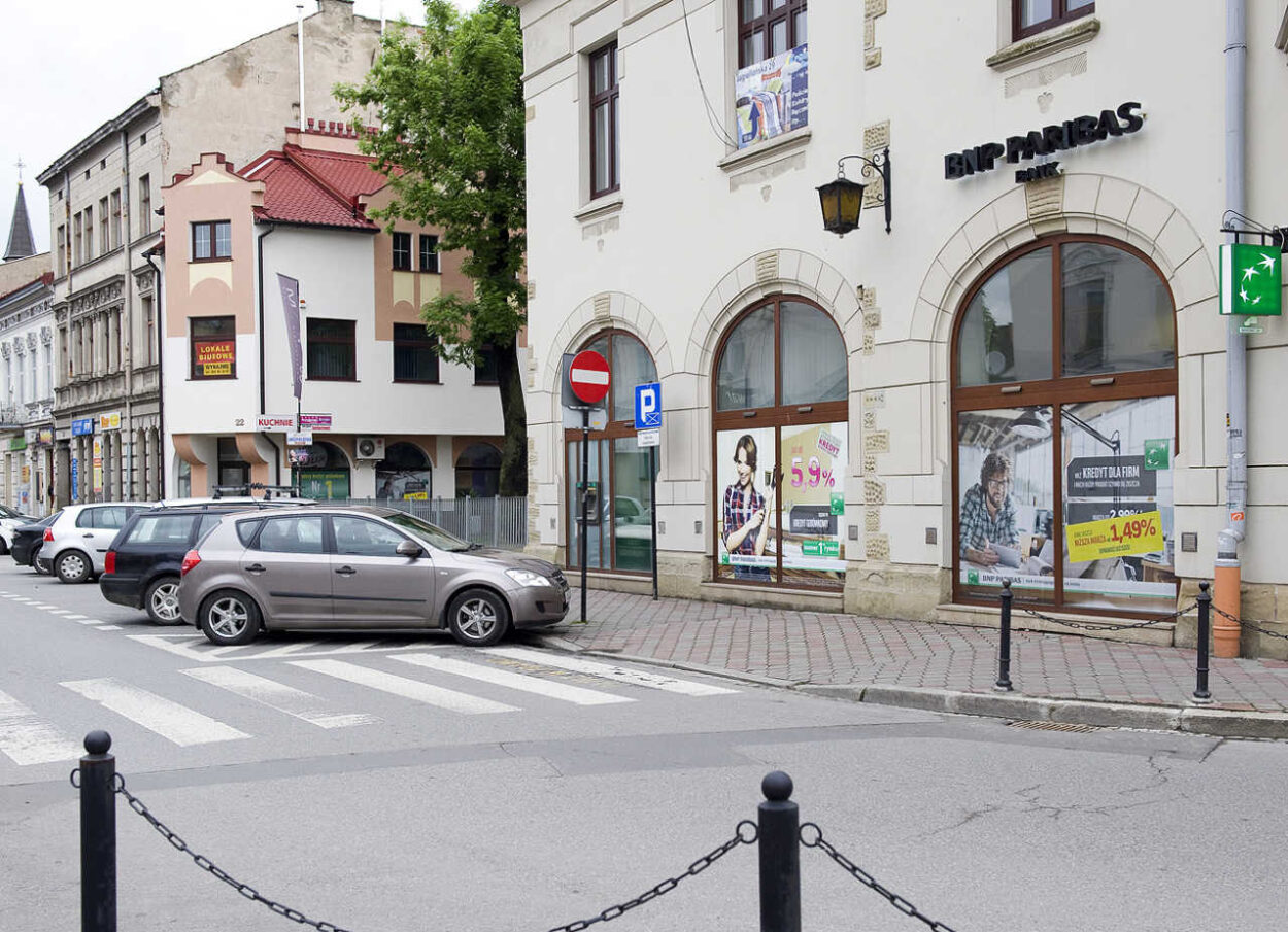 Nowy Sącz ul. Kościuszki w 2015 roku