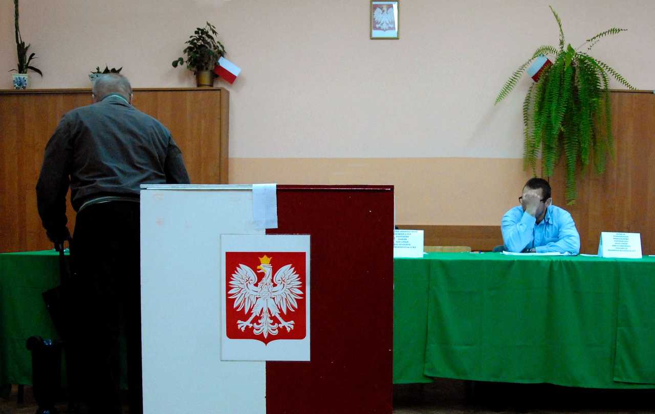 wybory Prezydenta RP w 2015 obwodowa komisja wyborcza w Nowym Sączu przy ul. Św. Ducha