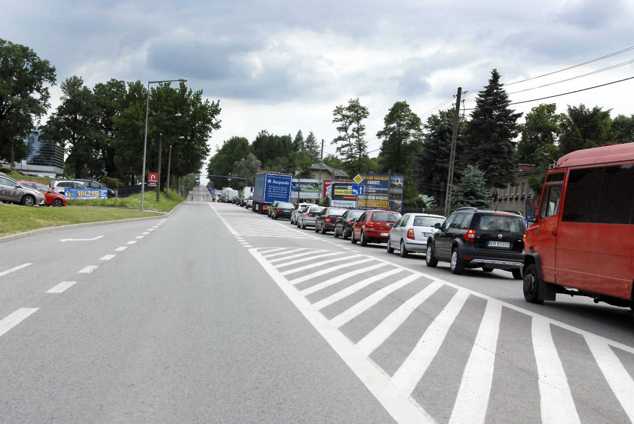 DK 75 w Nowym Sączu