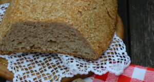 APETYCZNA BABECZKA: Chleb na otrębach z sezamem