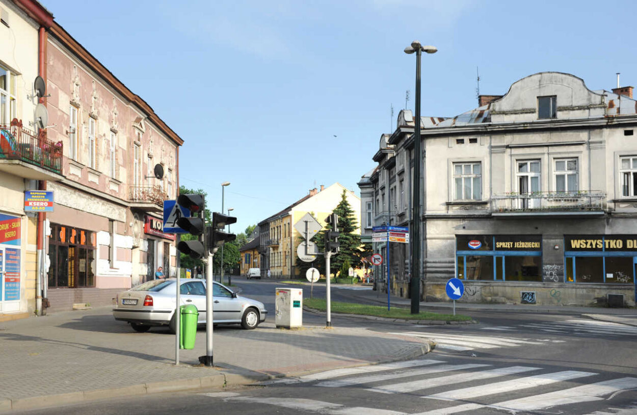 Nowy Sącz ul. Grodzka, rok 2015