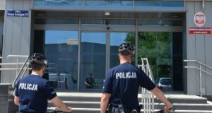 Policyjny rowerowy patrol