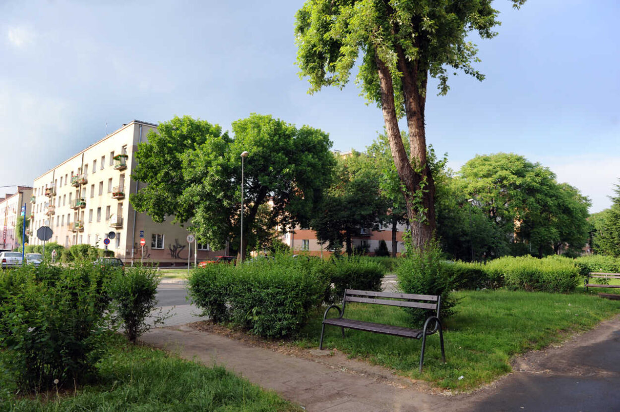 Nowy Sącz, fragment osiedla Przydworcowe