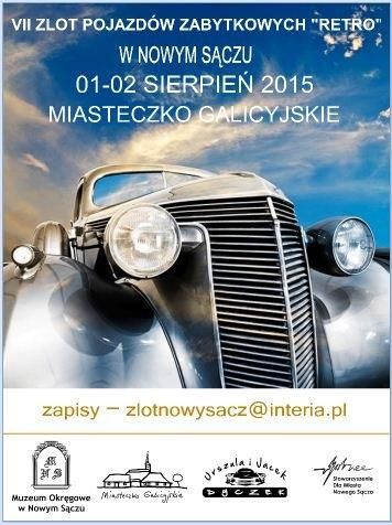 VII Zlot Pojazdów Zabytkowych Nowy Sącz