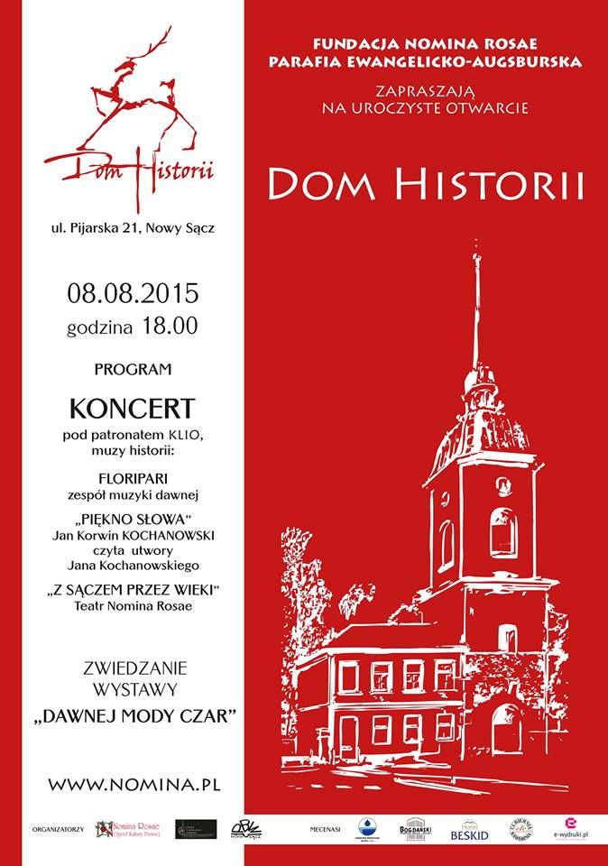 Dom Historii Nowy Sącz otwarcie