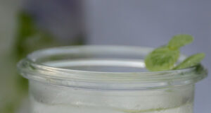 APETYCZNA BABECZKA: Syrop miętowy z kwiatami hibiskusa