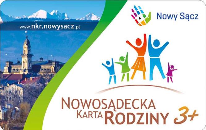 wzór Nowosądeckiej Karty Rodziny