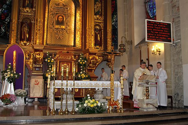 msza św. z okazji rocznica lokacji Nowego Sącza