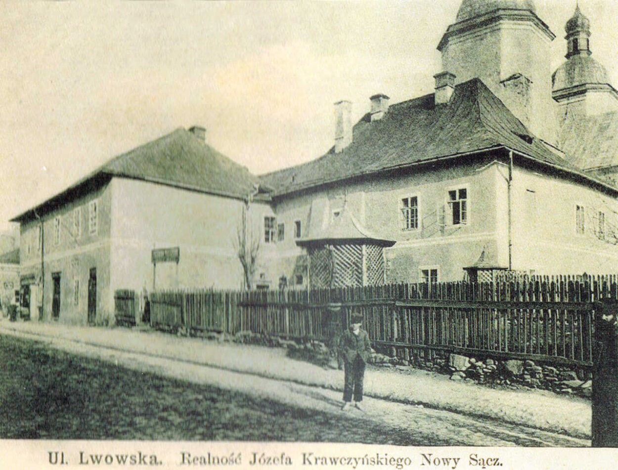Dom Gotycki, pocztówka z początku XX wieku