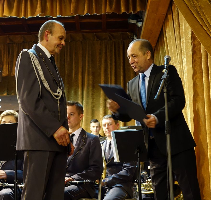Orkiestra Dęta z Mystkowa i Marek Pławiak