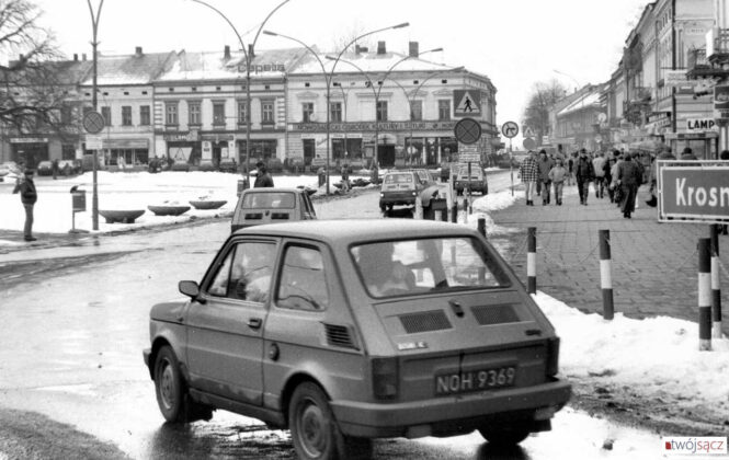 motoryzacja lat 90. Nowy Sącz mały fiat