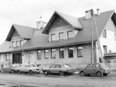 siedziba Państwowej Szkoły Muzycznej w Nowym Sączu przy ul. Nawojowskiej (lata 90)