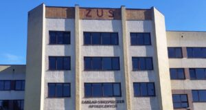 Siedziba nowosądeckiego oddziału ZUS.