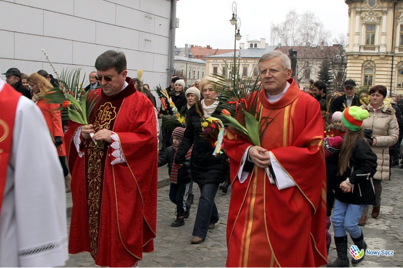 Niedziela Palmowa  w Nowym Sączu 2016