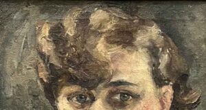 Mariia Ritter - autoportret ze zbiorów Muzeum Ziemi Sądeckiej