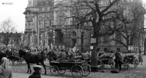 Niedziela Palmowa w Nowym Sączu - lata 50.