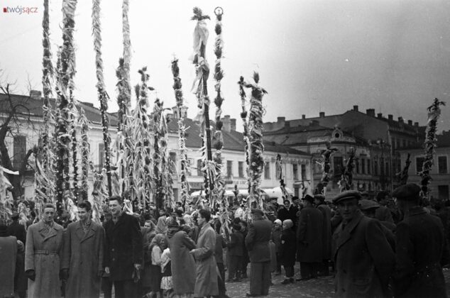 niedziela palmowa w okresie PRL - Nowy Sącz, lata 50.