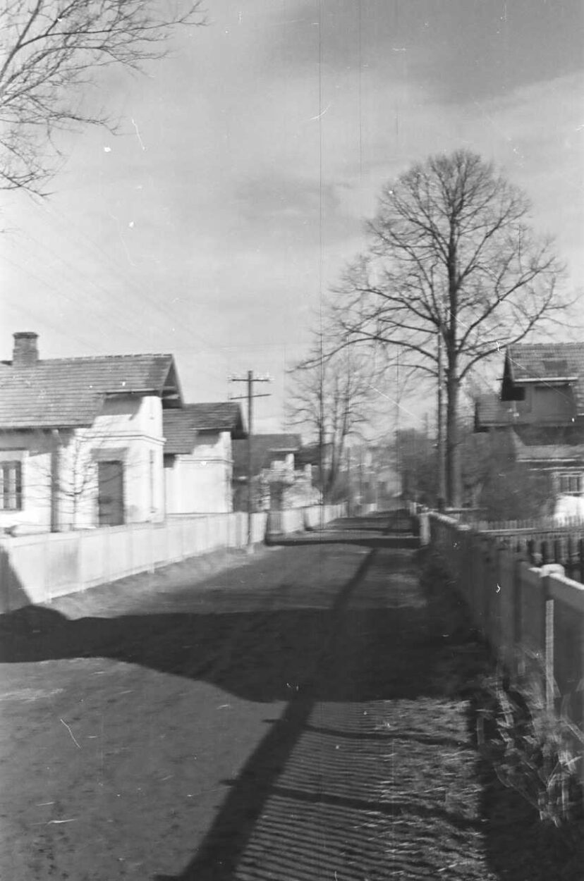 Kolonia Kolejowa (Stara Kolonia) w Nowym Sączu na przełomie lat 50. i 60.