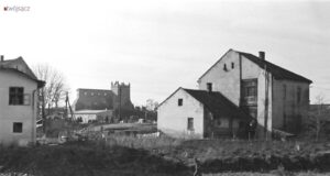 Ulica Łazienna nad Kamienicą