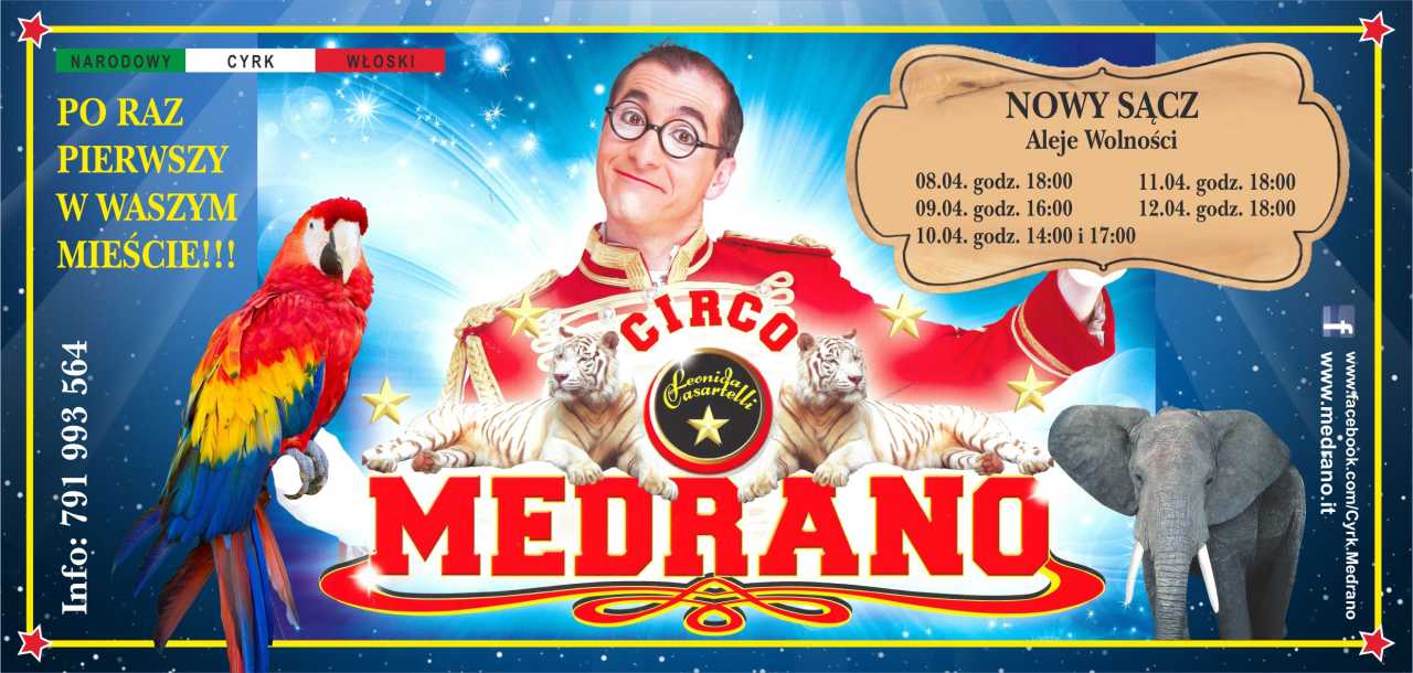 Cyrk Medrano Nowy Sącz