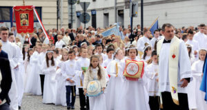 Nowy Sącz procesja Bożego Ciała 2016