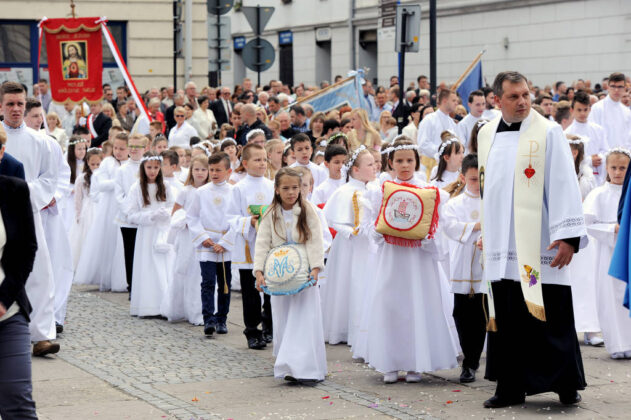 Nowy Sącz procesja Bożego Ciała 2016