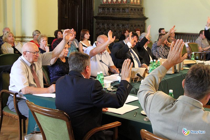 Tarcza Herbowa głosowanie Rada Miasta Nowego Sącza
