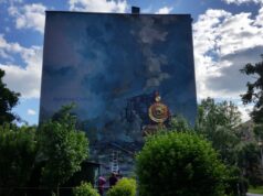 Mural Mgr Morsa. Nowy Sącz ulica Broniewskiego