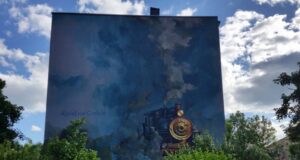 Mural Mgr Morsa. Nowy Sącz ulica Broniewskiego