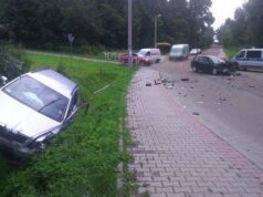 Poważny wypadek na Długoszowskiego