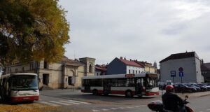 Fragment ulic: Kazimierza Wielkiego, Bożniczej i Berka Joselewicza z synagogą