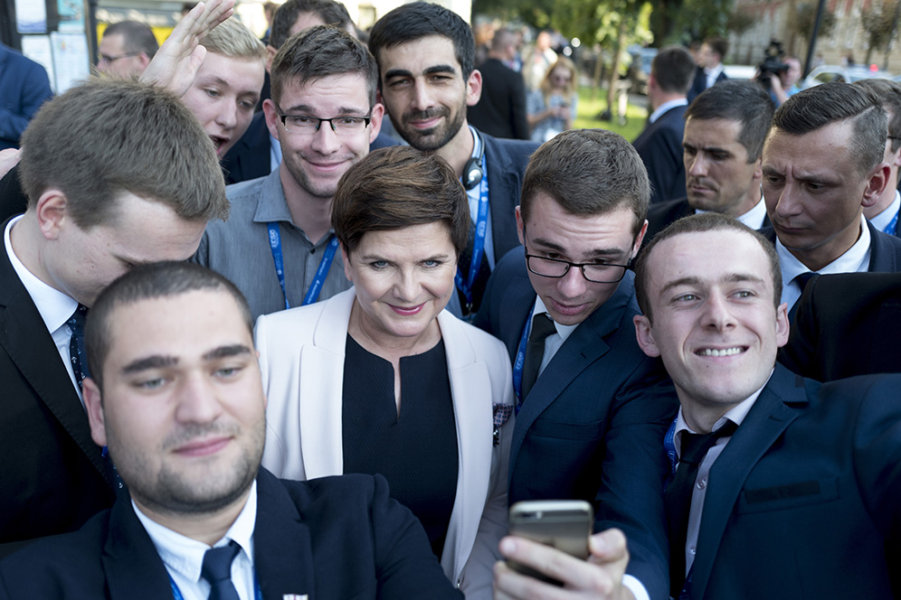 Beata Szydło w Nowym Sączu