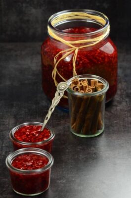 przepis na kisiel malinowy