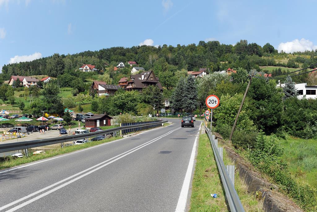 Gródek nad Dunajcem wjazd