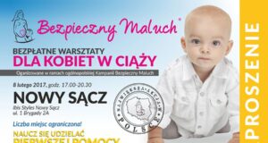 Warsztaty dla kobiet w ciąży – „Bezpieczny Maluch”