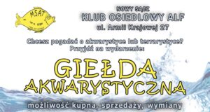 Giełdy akwarystyczne w każdą trzecią niedzielę miesiąca