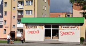 piekarnia, ciastkarnia budka przy Barskiej w Nowym Sączu