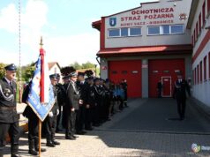 Uroczysta zbiórka Ochotniczej Straży Pożarnej Nowy Sącz – Biegonice
