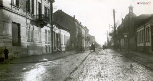 Nowy Sącz lata 30. Ulica św. Kunegundy. Fot. Józef Gawłowski