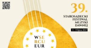 Wybrano plakat dla 39.Starosądeckiego Festiwalu Muzyki Dawnej